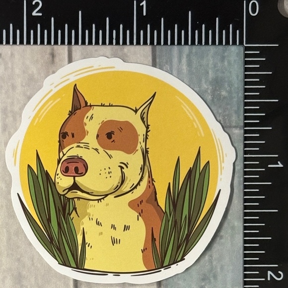 π10/$10π Dog Puppy Waterproof Vinyl Sticker Decal - Picture 1 of 1